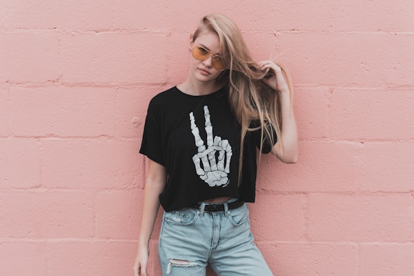 V-Neck Cotton Tee